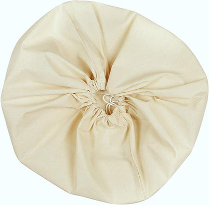 Urban Villa Laundry Bags 2 Pack Canvas Dirty Clothes Travel Laundry Bag|Machine Washable|Reusable College Hostel Liner Bag for Garments with Drawstring Closure - Size 28 x 36 Inches