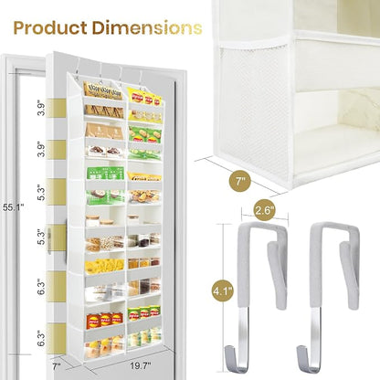 HOMELUX THEORY Heavy Duty Over the Door Organizer - Image 3