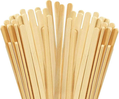 500pcs Wood Coffee Stirrer Sticks, 5.5 Inch Wooden Swizzle Stick Beverage Mixer by WANKEYI