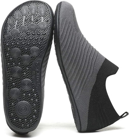 Adult Indoor House Slippers Socks Lightweight Non Slip Grip House Home Shoes - Image 3