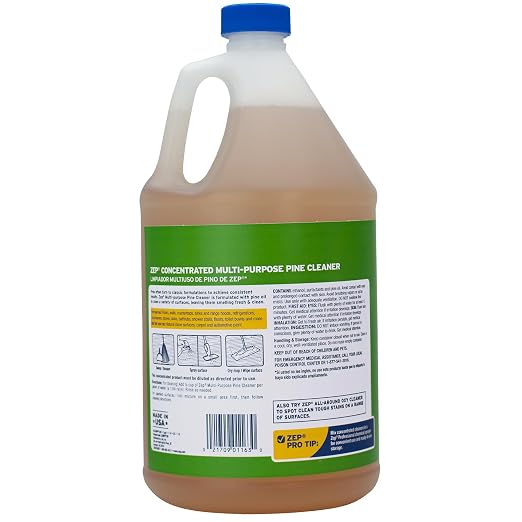 Zep Concentrated Multi-Purpose Pine Cleaner - 128 oz- ZUMPP128 - Multi-Purpose - Image 3