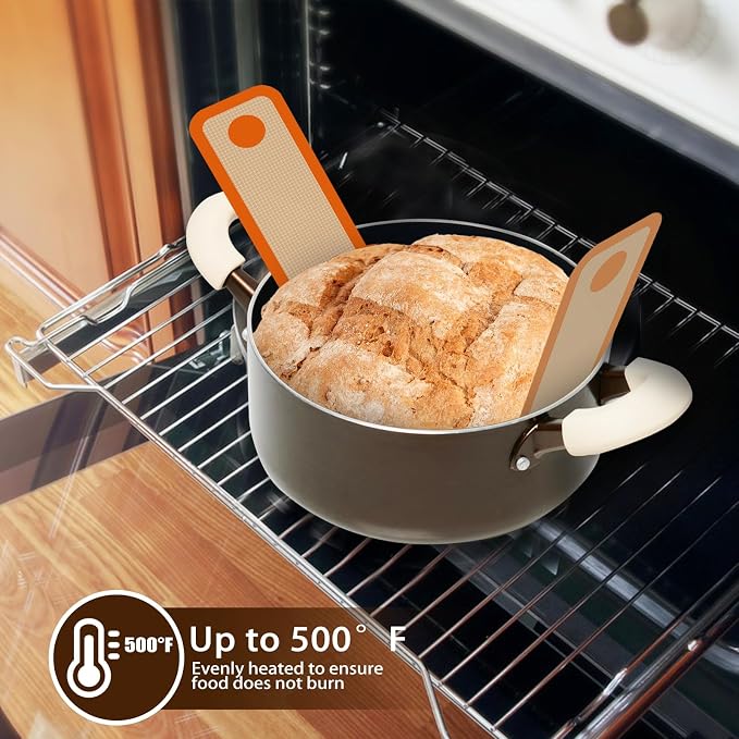 Silicone Bread Sling for Dutch Oven, Non-Stick & Easy to Clean Bread Baking Mat - Image 5