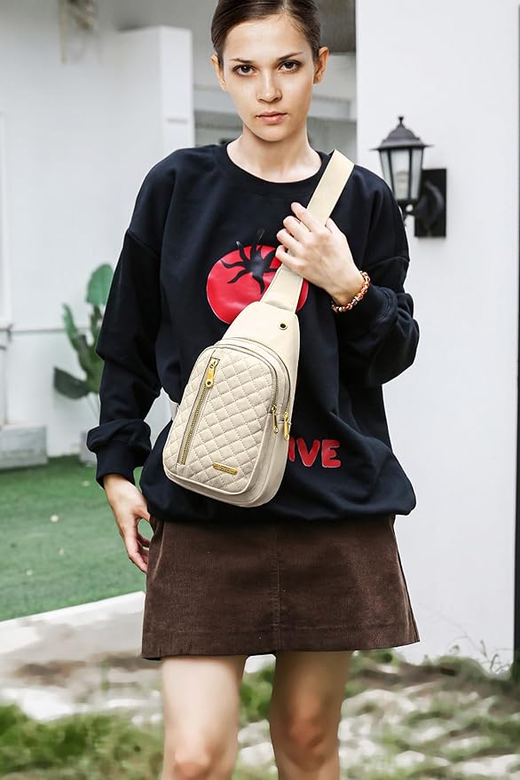 Small Sling Bag For Women Men Casual Crossbody Sling Backpack