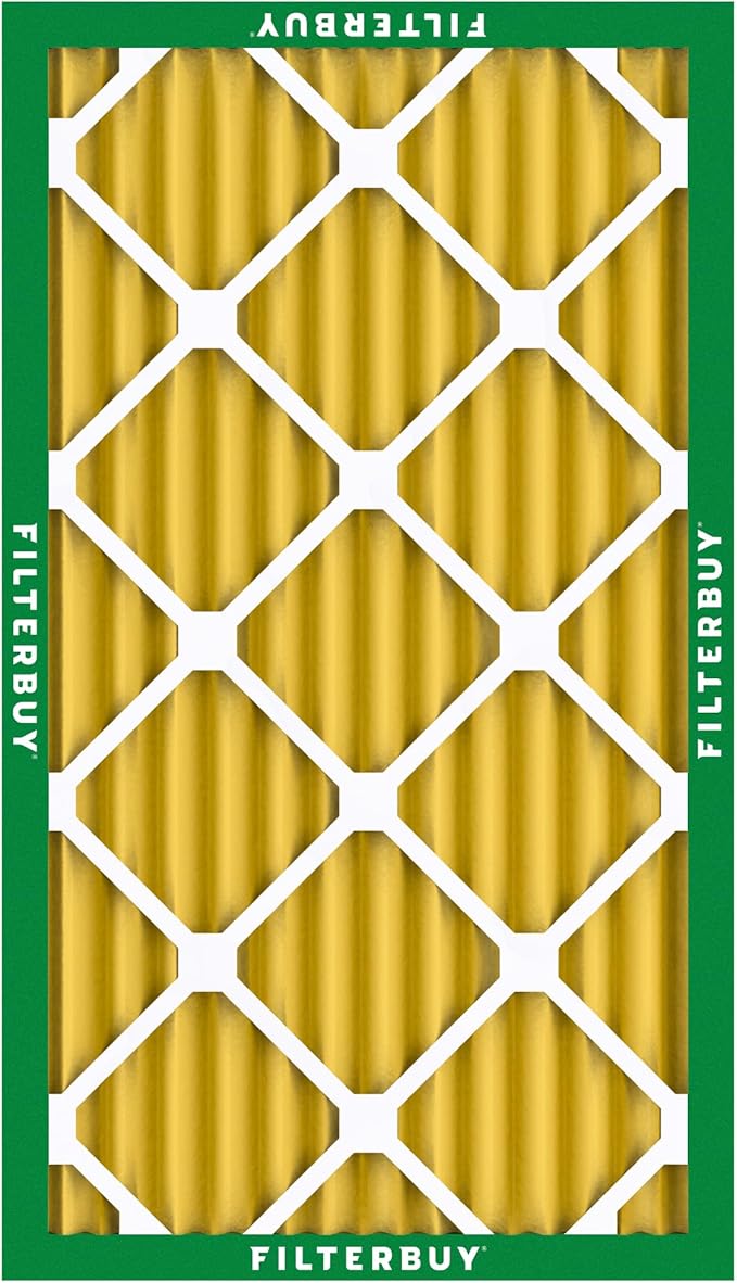 Filterbuy 20x30x2 Air Filter MERV 11 (MPR 1200) Allergen Defense Replacement (4-Pack), Electrostatic Pleated HVAC AC Furnace Filters, Made in USA (Actual Size: 19.75 x 29.75 x 1.75)