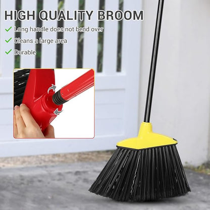 WILLBOND 20 Pcs Heavy Duty Broom Outdoor Indoor Commercial Angle Brooms Bulk - Image 6