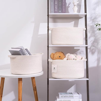 Medium and Large Woven Basket//With Handle, Used - Image 6