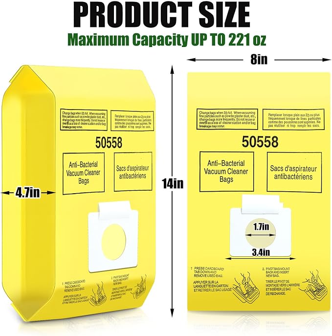 15 Pack Vacuum Cleaner Bags Fit - Image 2