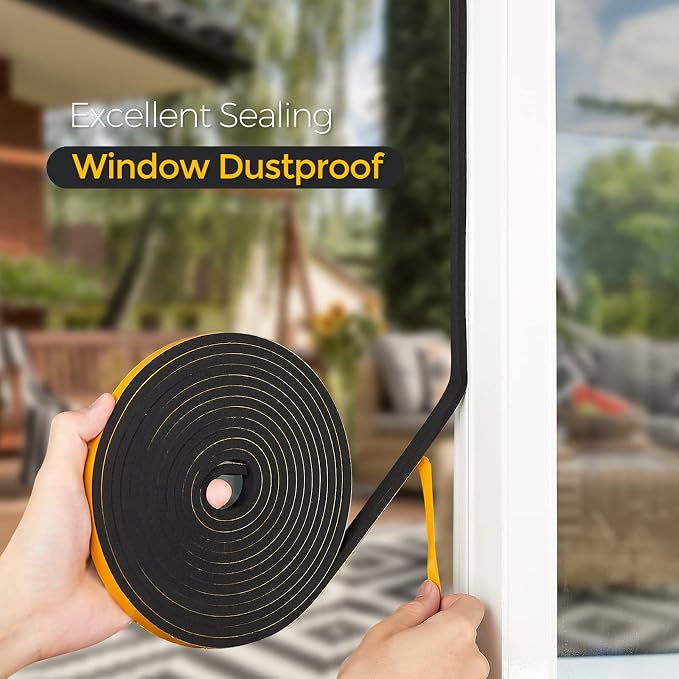 13 Feet Weather Stripping Door Seal, Window Insulation - Image 7
