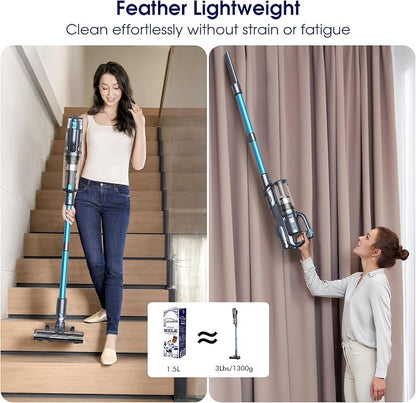 35, 000pa Cordless Vacuum Cleaner, Max 50 Minutes, Lightweight Cordless Cleaners - Image 6