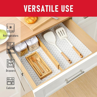 Cooyes 12 Pack Large Refrigerator Liners 17.7" x 36", Absorbent Strong Grip - Image 4