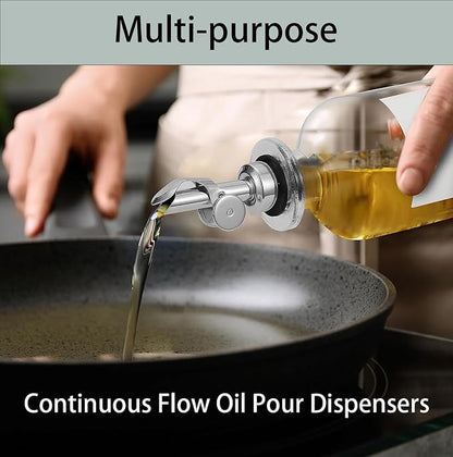 Pafusen 2 Pack Auto Flip Olive Oil Dispenser, Liquor Pour Spout, Oil Dispenser - Image 6