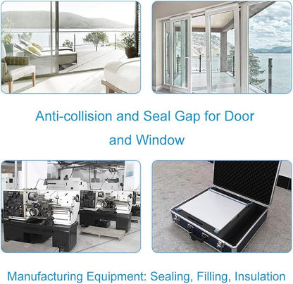 Window Foam Seal Tape 1/2Inch Wide X 1/2Inch Thick, High Density Self Adhesive - Image 7