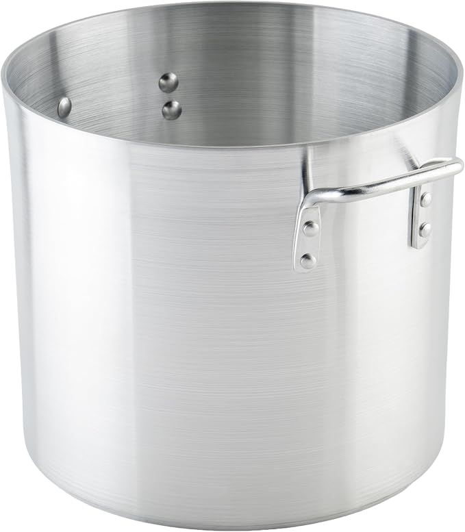 Winco Heavy-Duty Aluminum Stock Pot, 20 Quart by Winware
