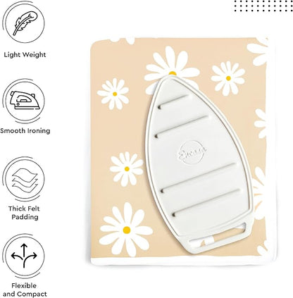 Encasa XO Ironing Mat/Pad with 3mm Padding & Silicone Iron Rest - Image 5