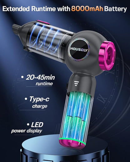 Handheld Car Vacuum Portable Cordless 25000Pa High Power Small Mini Hand Vacuum - Image 5