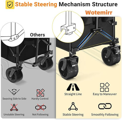 49''L Collapsible Foldable Extended Wagon - Image 5