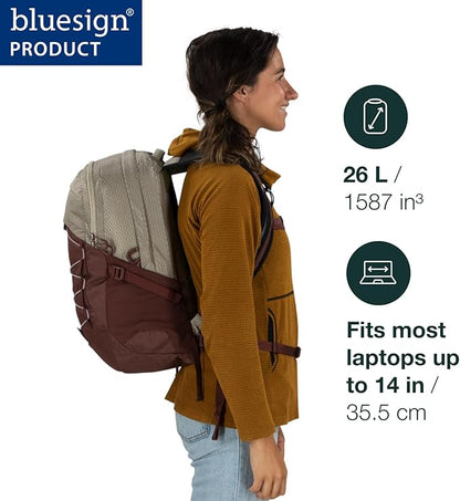 Osprey Quasar 26L Commuter Backpack, Pashmina/Tan Concrete