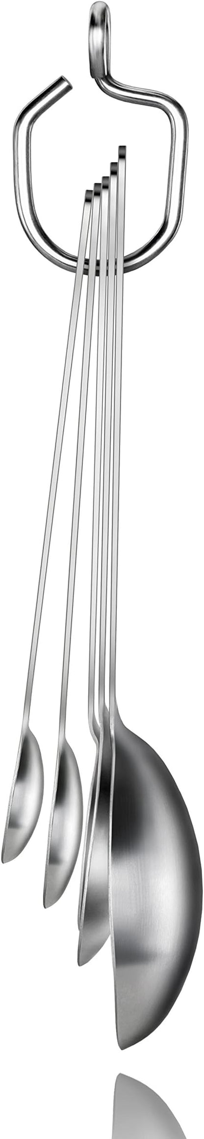 New Star Foodservice 43129 18/8 Stainless Steel Measuring Spoons - Image 2