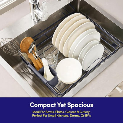 Dish Drying Rack 3 Piece Dish Drainer - Image 5