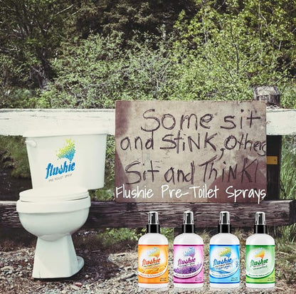 Flushie Pre-Toilet Spray for Poop Travel Size Toiletries Bathroom Spray for - Image 9