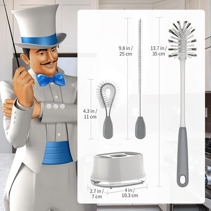 MR.SIGA Water Bottle Brush Cleaning Set - Image 3