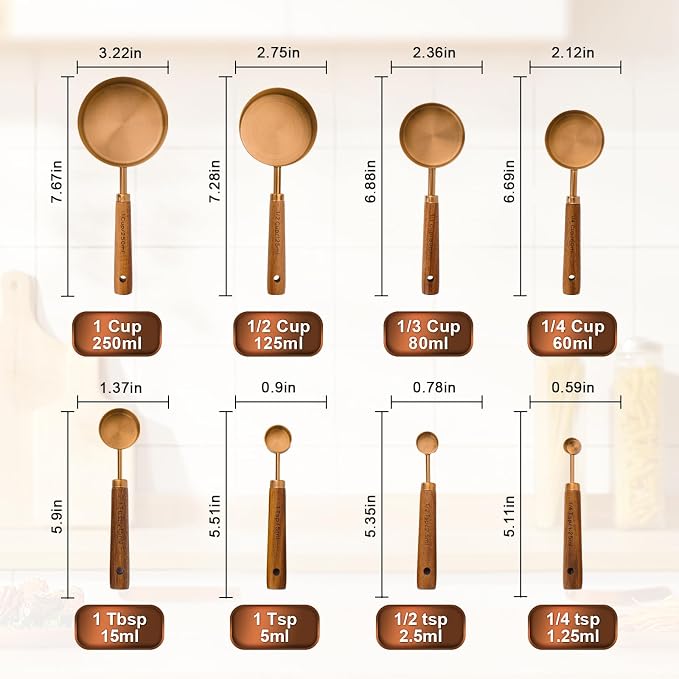 Premium Measuring Cups and Spoons Set - Image 5