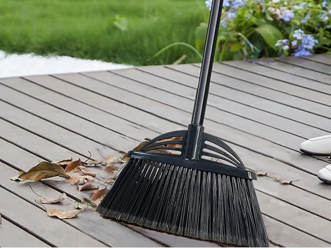 Four-Section Rod Long-Handled Broom, Heavy-Duty Broom, Angle Broom - Image 5