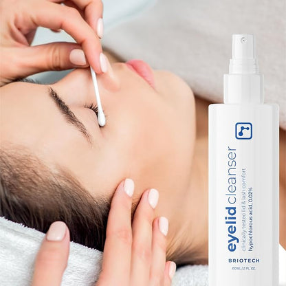 BRIOTECH Eyelid Cleanser, Hypochlorous Acid Spray, Lid & Eyelash Cleanser - Image 8