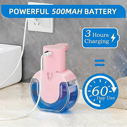 2Pack Automatic Soap Dispenser Touchless, Rechargeable Liquid Soap Dispenser - Image 6