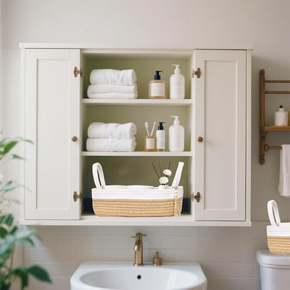 ABenkle Small Storage Basket for Toilet Tank Top - Image 5