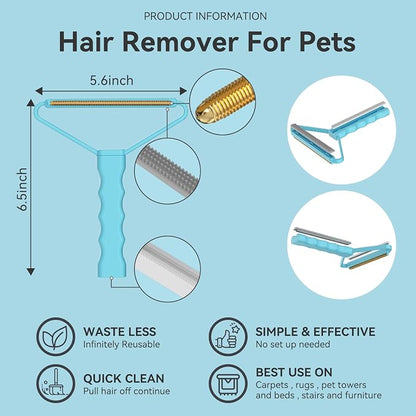 Pet Hair Remover 3-Pack, Dog Cat Hair Remover, Lint Shaver Cleaner Pro - Image 3