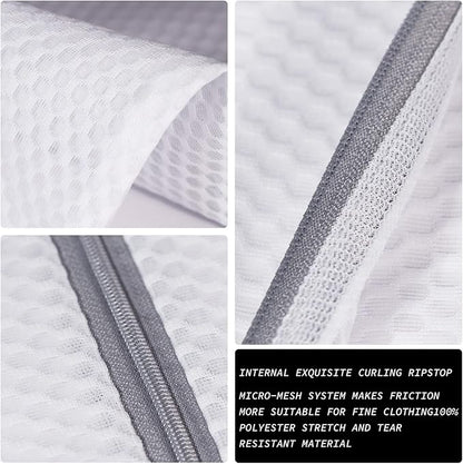 3Pcs Durable Honeycomb Mesh Laundry Bags - Image 5