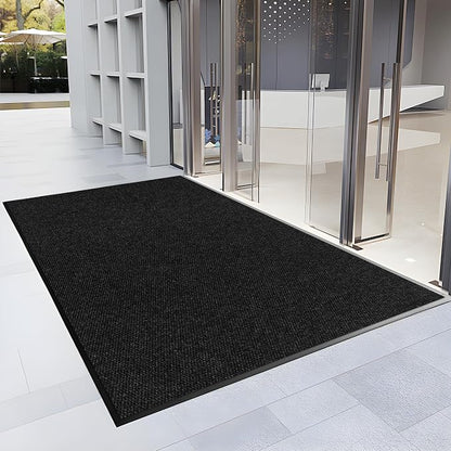 3′ x 5′ Front Door Mat Indoor Outdoor Entrance, Commercial Floor Mat Heavy Duty by Morefany