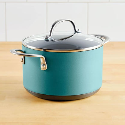 Anolon Achieve Hard Anodized Nonstick Saucepot - Image 9