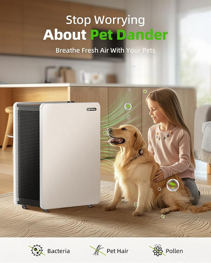 Air Purifier for Large Room: True HEPA Air Filter for Allergies Pets Asthma - Image 3
