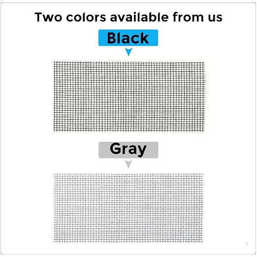 Black Window Screen Repair Tape, 4IN X 25FT Screen Repair Kit - Image 7