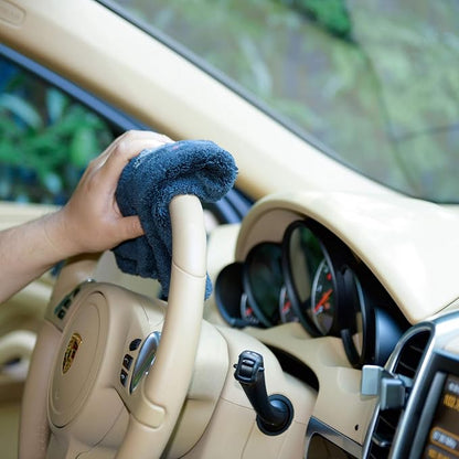 CARCAREZ Premium Microfiber Towels, Car Drying Wash Detailing Buffing Waxing - Image 3