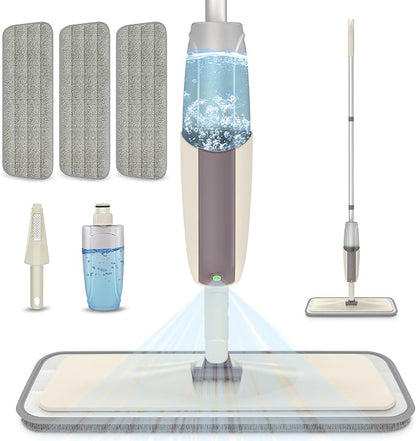Spray Wet Mops for Hardwood Floor Cleaning by MEXERRIS