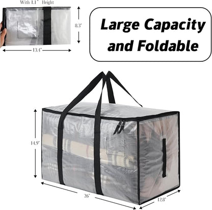 Heavy Duty 93L Stackable Storage Bins - Image 3