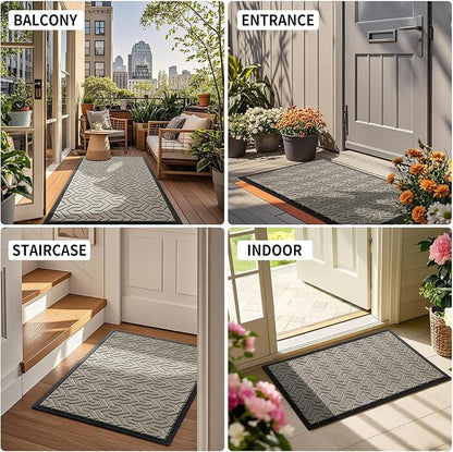 Yimobra Large Door Mat Outside Entrance 47x32, Waterproof Heavy Duty Outdoor - Image 6