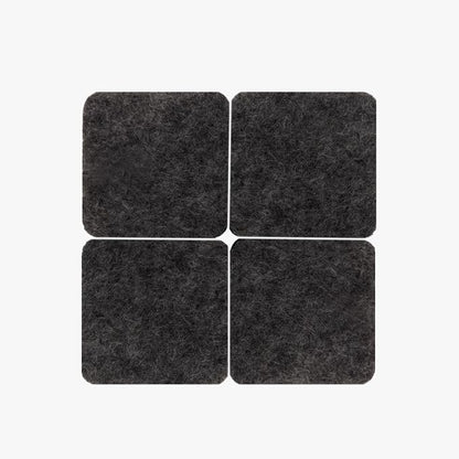 SOFTTOUCH 4717895N Heavy Duty Square Felt Furniture Pads to Protect Hardwood - Image 2
