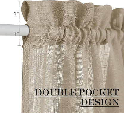 NICETOWN Sheer Door Panel Curtain - Image 4