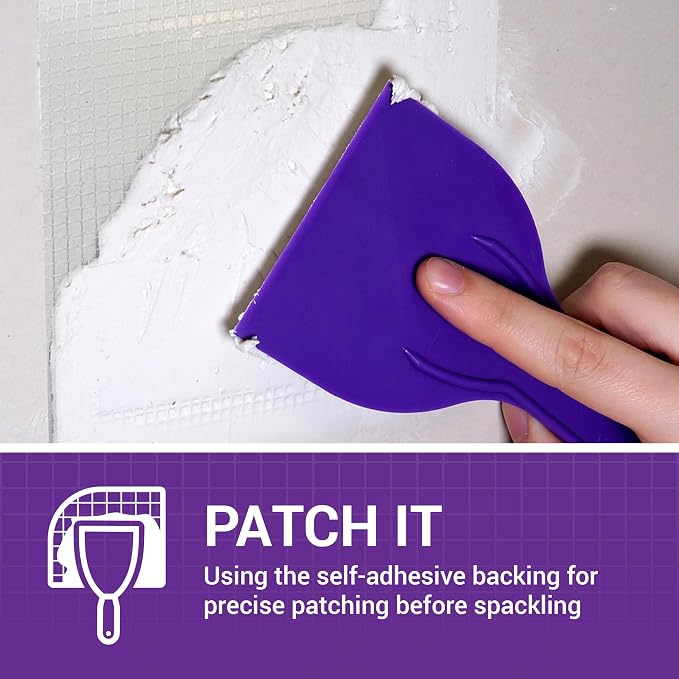 StrongPatch® 4 in. x 4 in. Flexible Self-Adhesive Wall Repair Patch – Versatile - Image 5