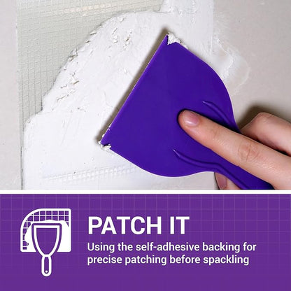 StrongPatch® 4 in. x 4 in. Flexible Self-Adhesive Wall Repair Patch – Versatile - Image 5