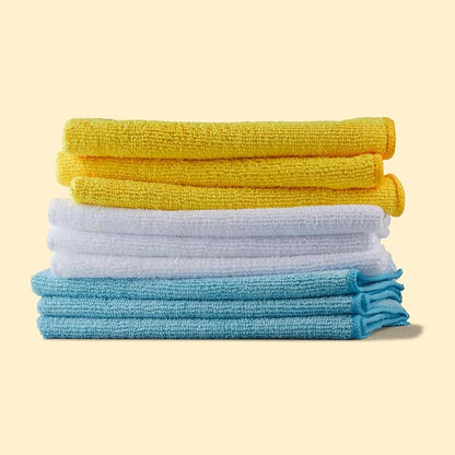 Amazon Basics Microfiber Cleaning Cloths, Ultra Absorbent, Lint Free, Streak - Image 6