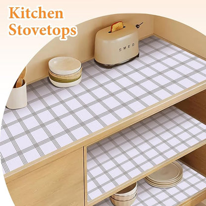 Shelf Liner for Kitchen Cabinets Non Adhesive Drawer Liner Non-Slip Thickened - Image 3