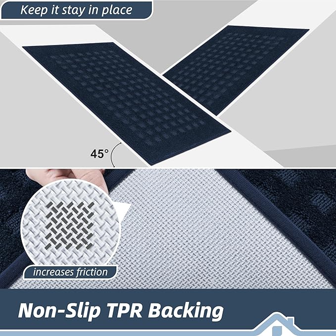 BEQHAUSE Waffle Door Mats Indoor 24"x36", Dog Mat - Image 5
