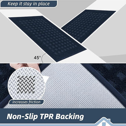 BEQHAUSE Waffle Door Mats Indoor 24"x36", Dog Mat - Image 5