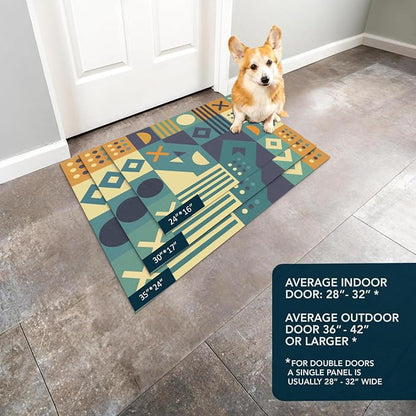 Ultra Thin Door Mat Indoor Entrance, 1/10 in Thin Door Mats - Image 7