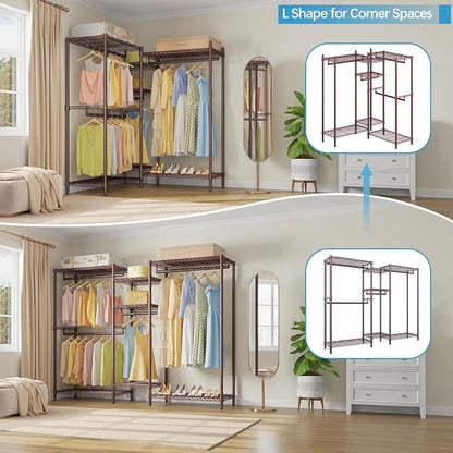 VIPEK Classic V6 Wire Garment Rack Heavy Duty Clothes Rack - Image 3